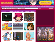 Tablet Screenshot of gamechit.com